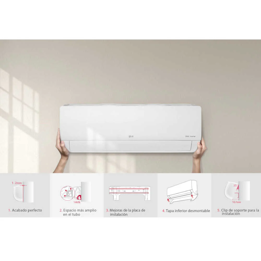 Aire Acondicionado LG DUALCOOL SW362H8 | Inverter | 36000 BTU | SEER 20 - Image 8