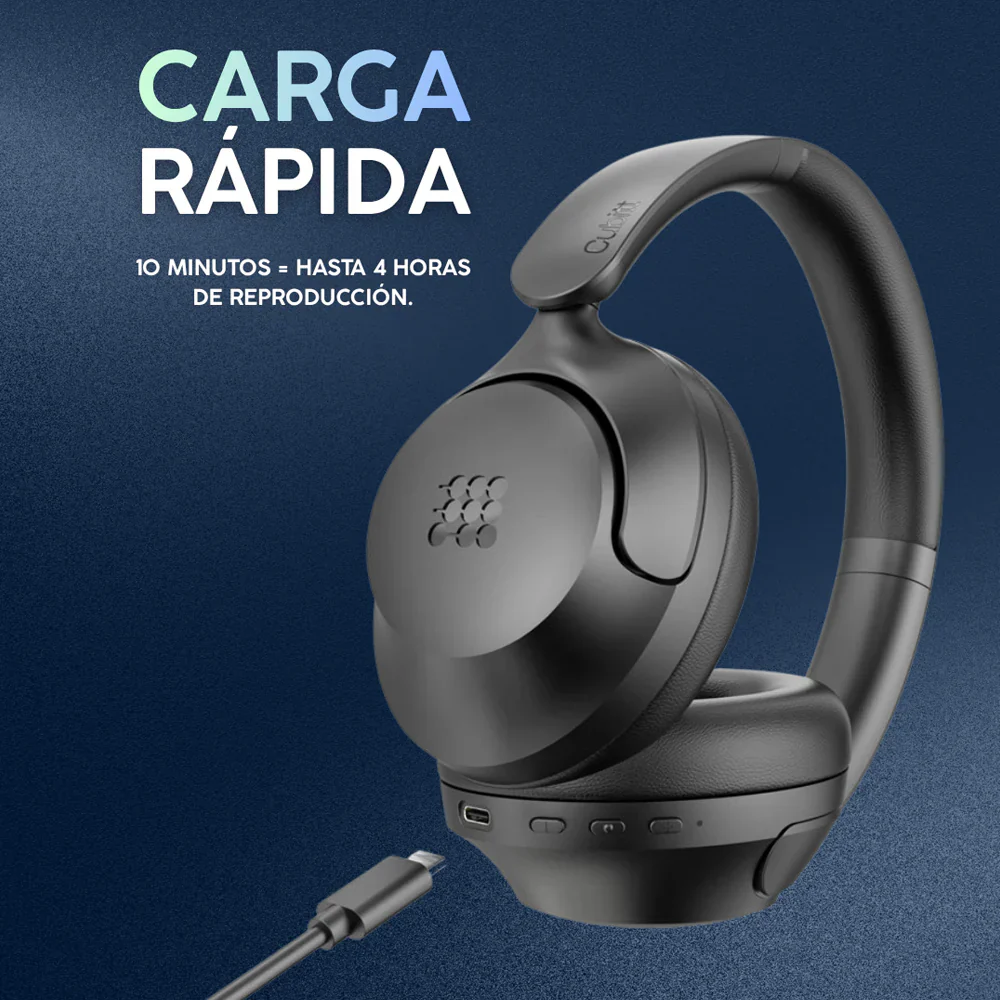 Audífonos Inalámbricos Cubitt Power Headphones Lite | ANC | Bluetooth - Image 6