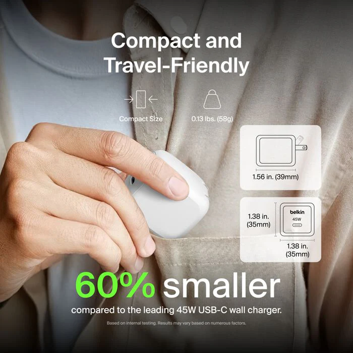 Cargador de Pared Belkin | USB-C | 45W - Image 5