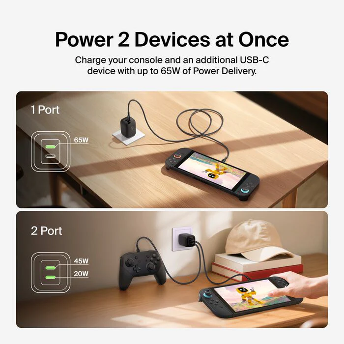 Cargador de Pared Belkin | USB-C | 65W | Para Nintendo Switch 2 - Image 3