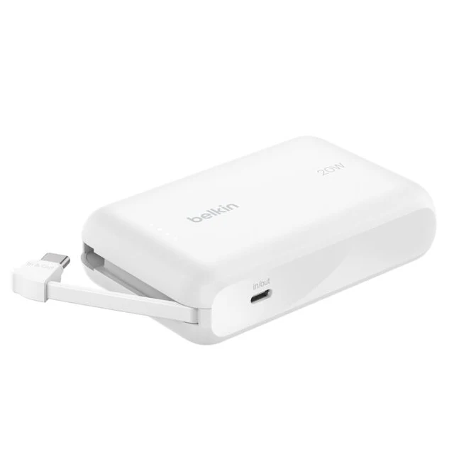 Belkin BoostCharge Power Bank 10K | 20W | Cable USB-C Integrado