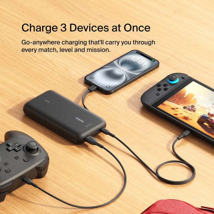 Powerbank Belkin 20K | 30W | Para Nintendo Switch 2 | USB-C - Image 6