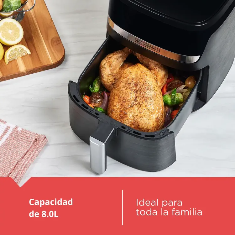 Freidora de Aire Black & Decker AFBD82-1BDLA | 7.5 Litros - Image 4