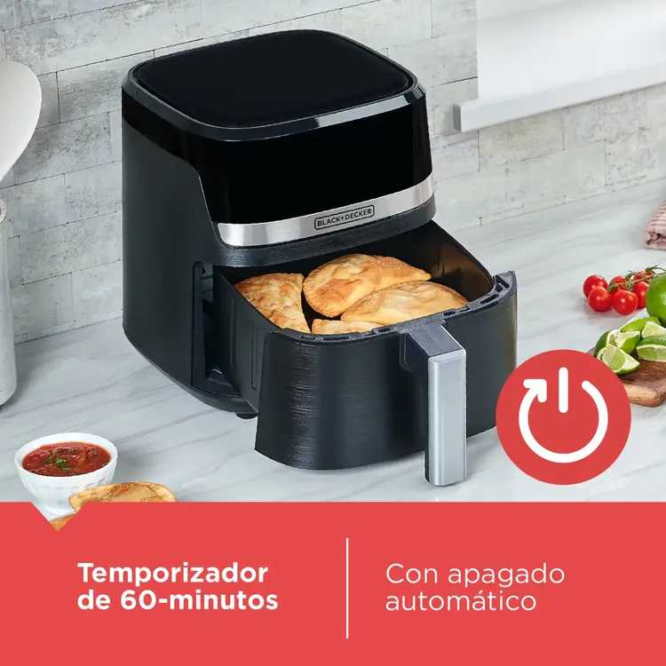 Freidora de Aire Black & Decker AFBD82-1BDLA | 7.5 Litros - Image 6