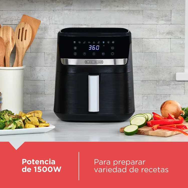 Freidora de Aire Black & Decker AFBD82-1BDLA | 7.5 Litros - Image 8