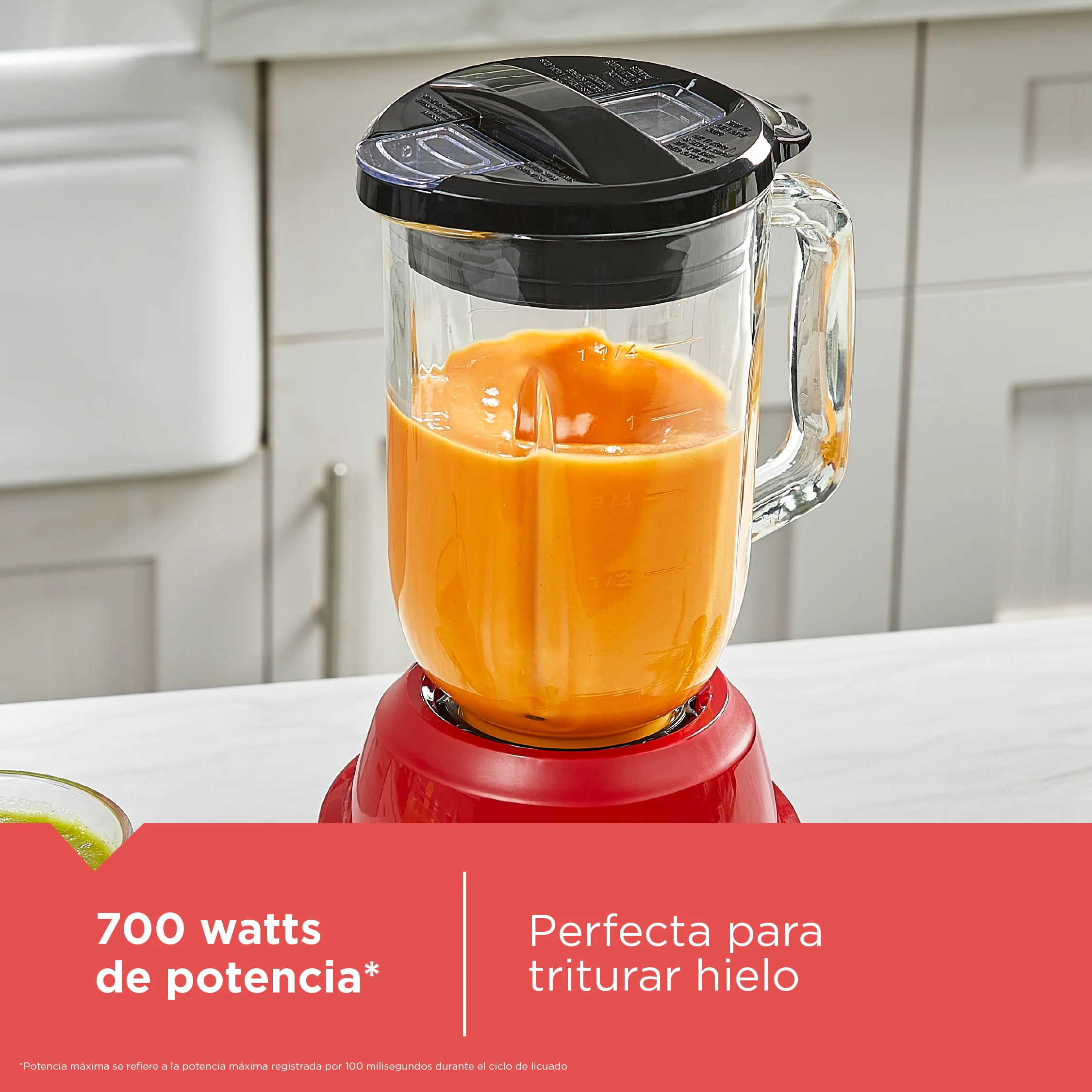 Licuadora Black & Decker Ice Crush | 700W | 1.25 Litros | Jarra de Vidrio | 8 Velocidades - Image 4