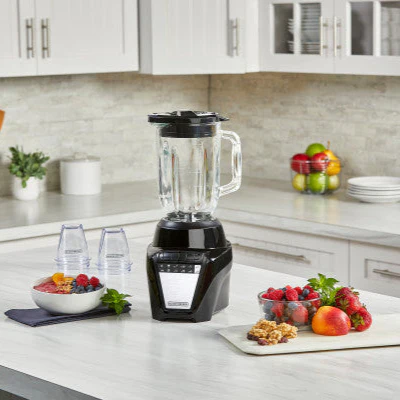Licuadora Black & Decker Ice Crush | 700W | 1.25 Litros | Jarra de Vidrio | 8 Velocidades | 2 mini-procesadores - Image 6