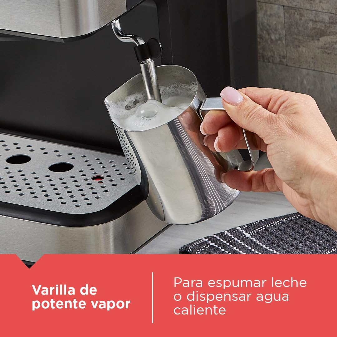 Cefetera Espresso Black & Decker EM0312-0SDLA - Image 5