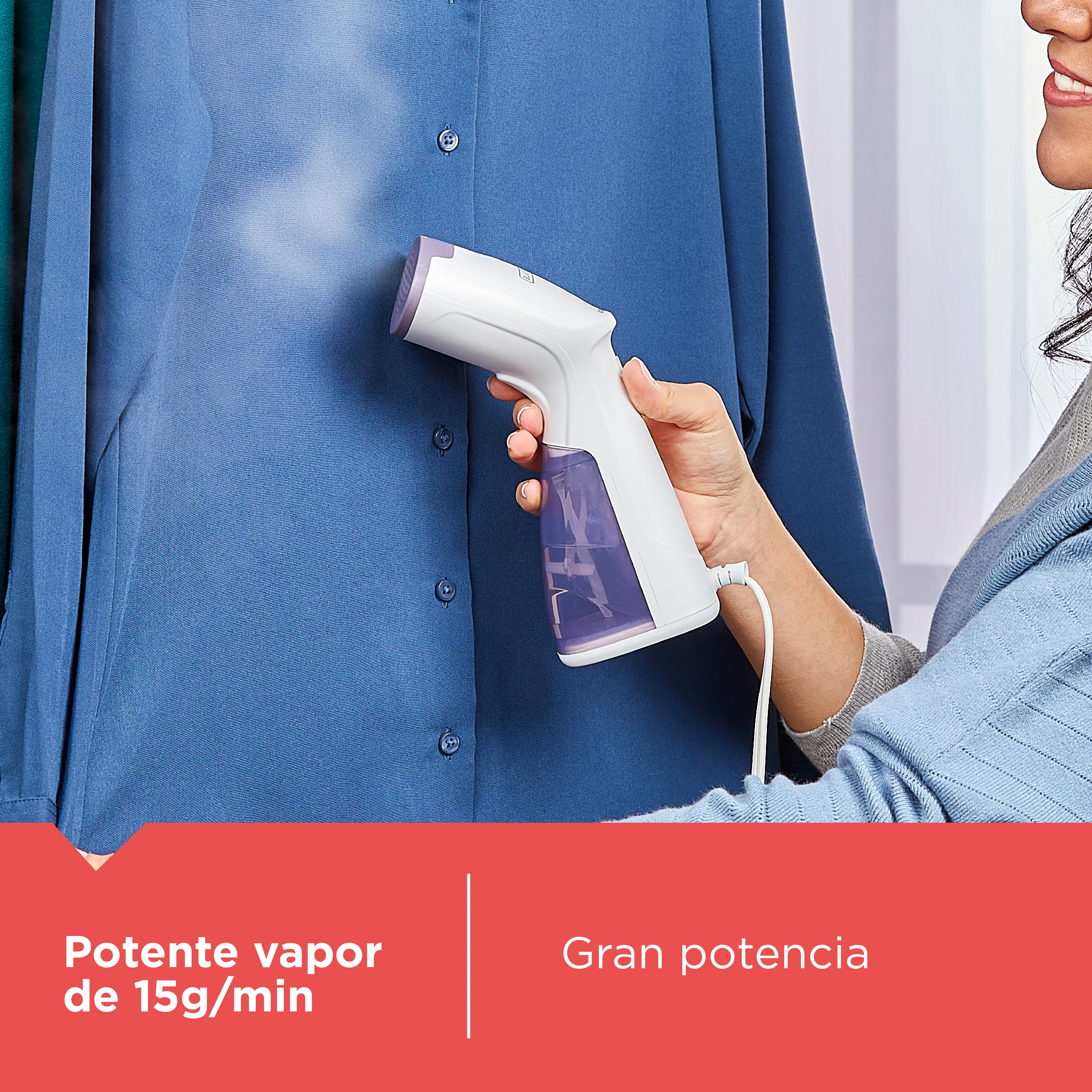 Plancha a Vapor Black & Decker HGS012P-LA - Image 9