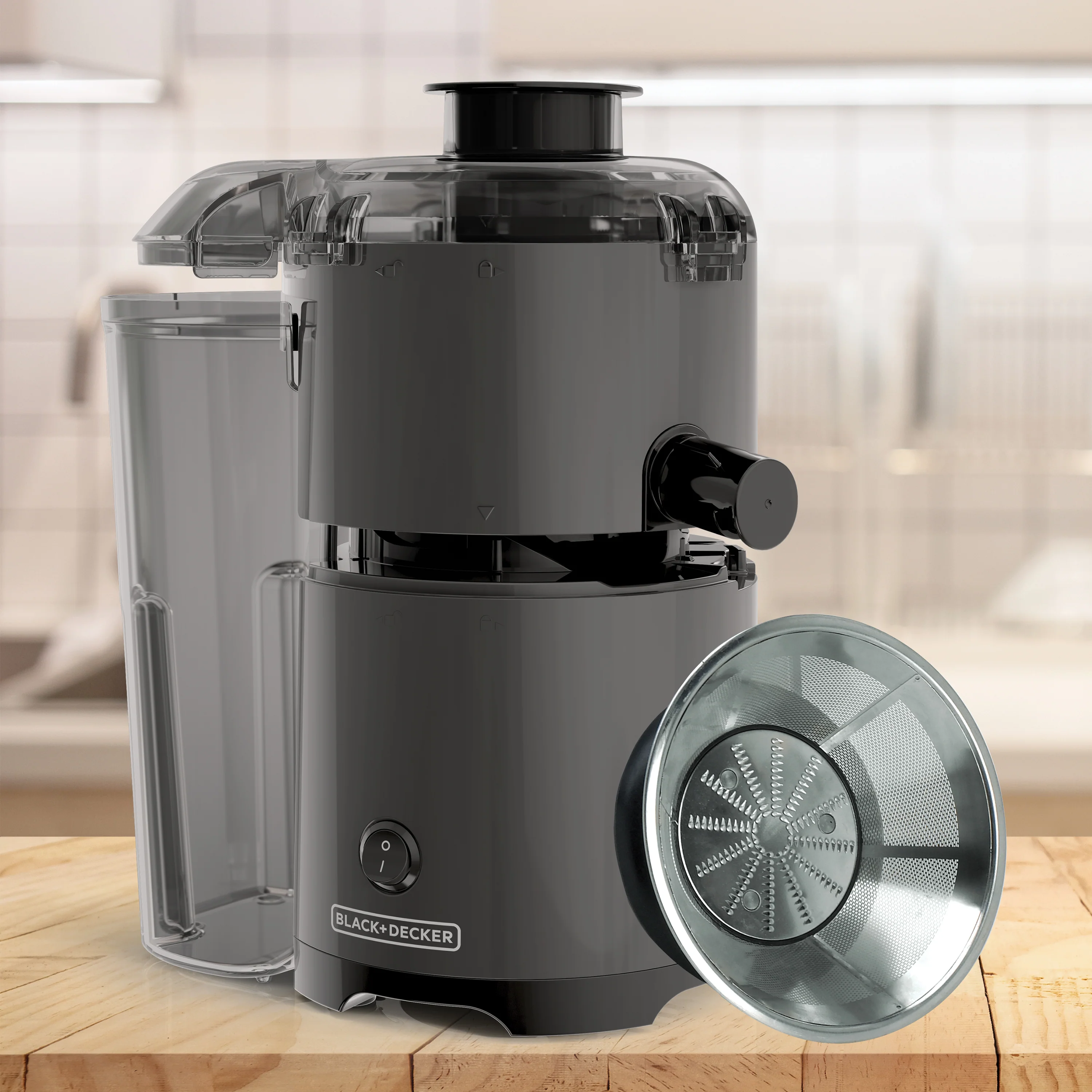 Extractor de Jugos Black Decker JE2500B | 400W | Color Gris - Image 3