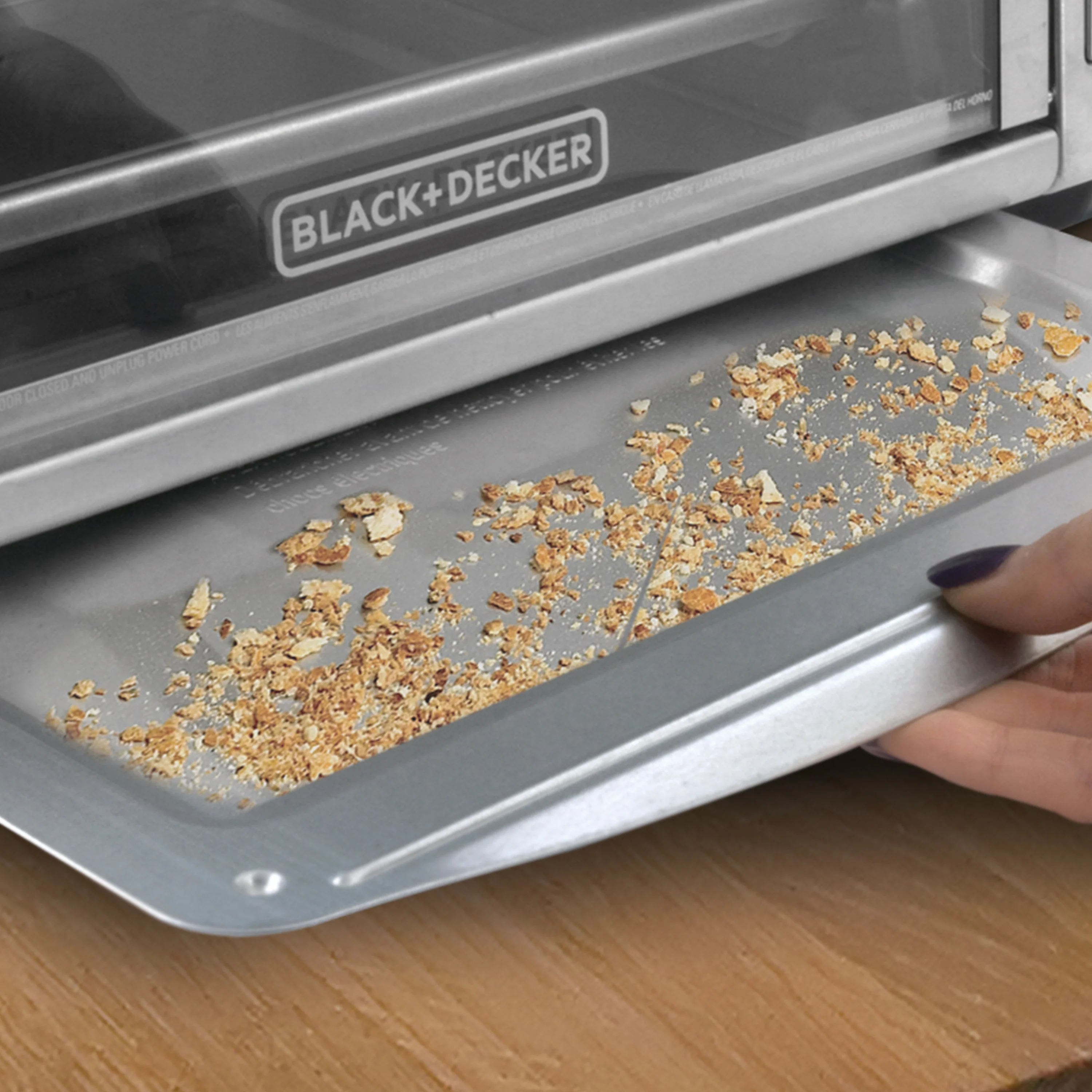 Tosta Horno Black & Decker TO4315SS | Freidora de Aire | 1500W - Image 5
