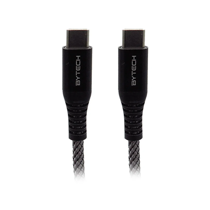 Cable USB-C Bytech | 60W | 6 pies | USB-C a USB-C