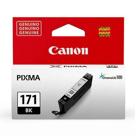 Tinta Canon CLI-171 | Negro | Cartucho