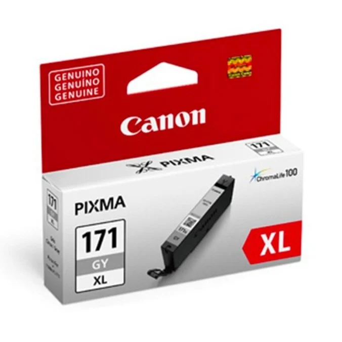 Tinta Canon CLI-171XL | Gris | Cartucho