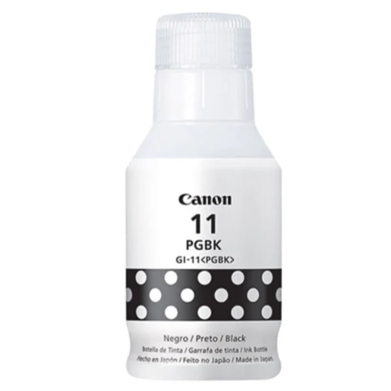 Tinta Canon GI-11 PGBK | Negro | Botella