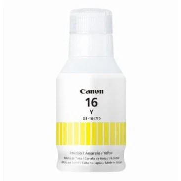 Tinta Canon GI-16 | Amarillo | Botella