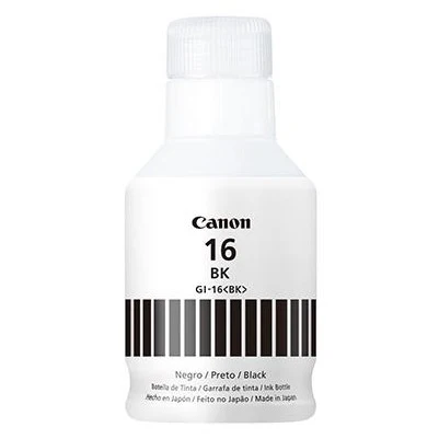 Tinta Canon GI-16 | Negro | Botella