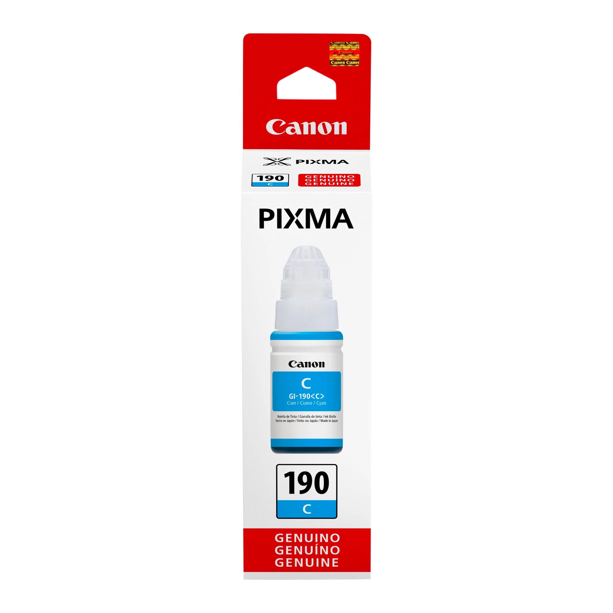 Tinta Canon GI-190C | Cian | Botella - Image 2