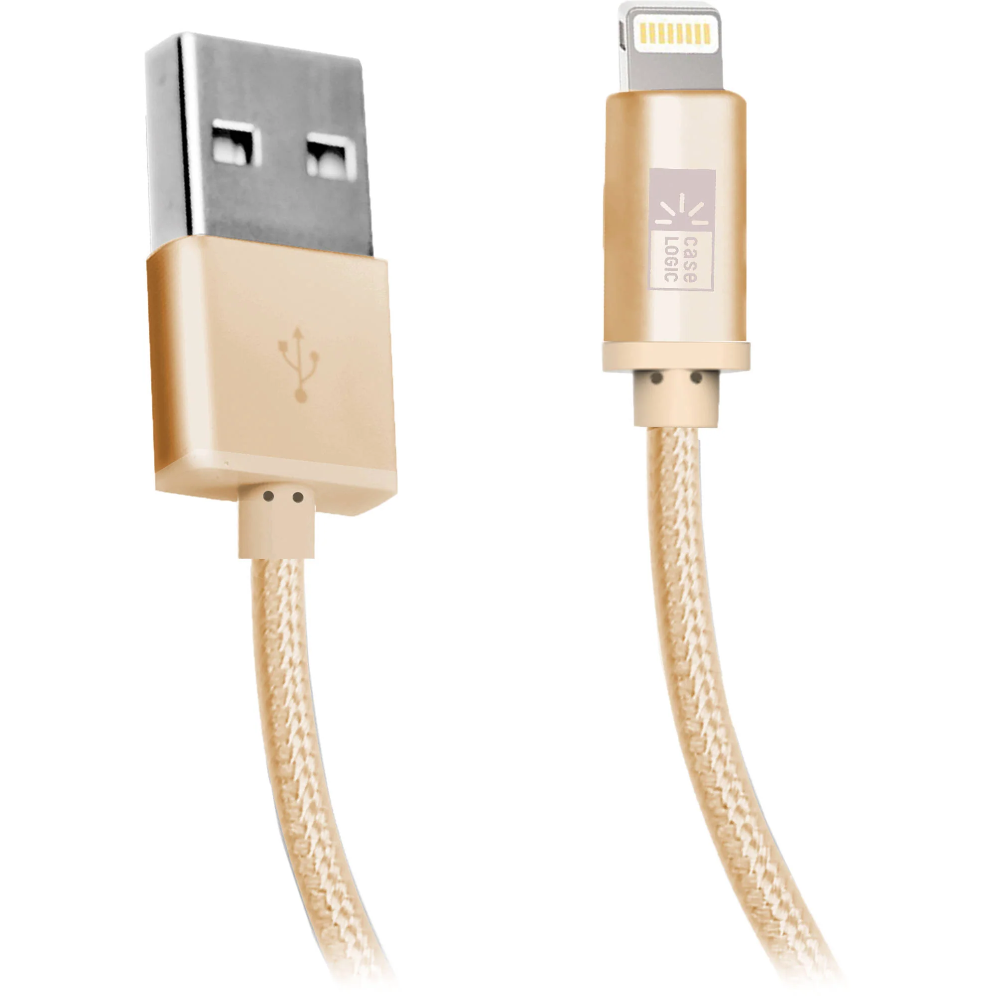 Cable Lightning Case Logic Sync & Charge CL-LP-CA-002-AC | 10 pies | Color Gold