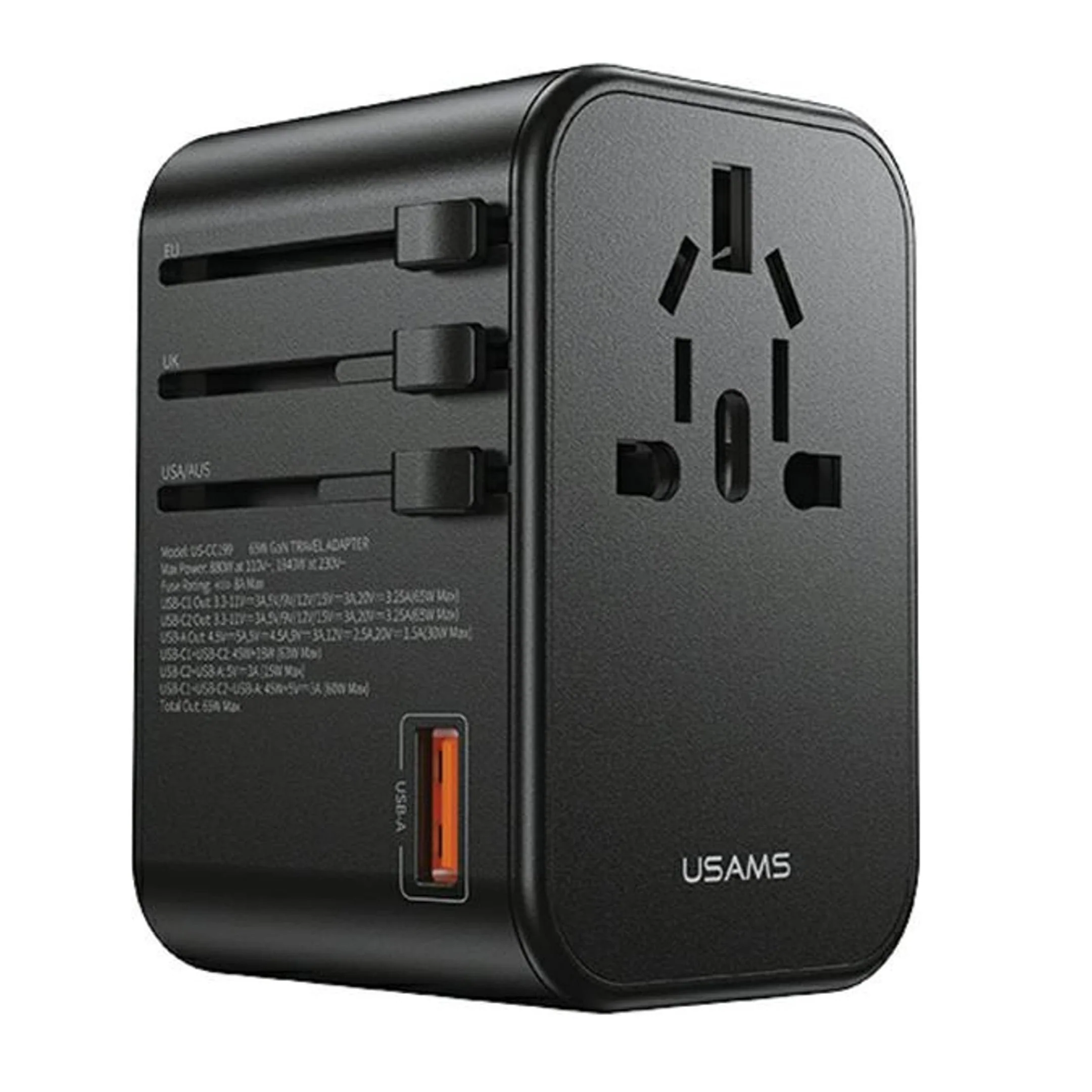 Adaptador Universal de Viaje CC199TC01 | USB-C | 65W