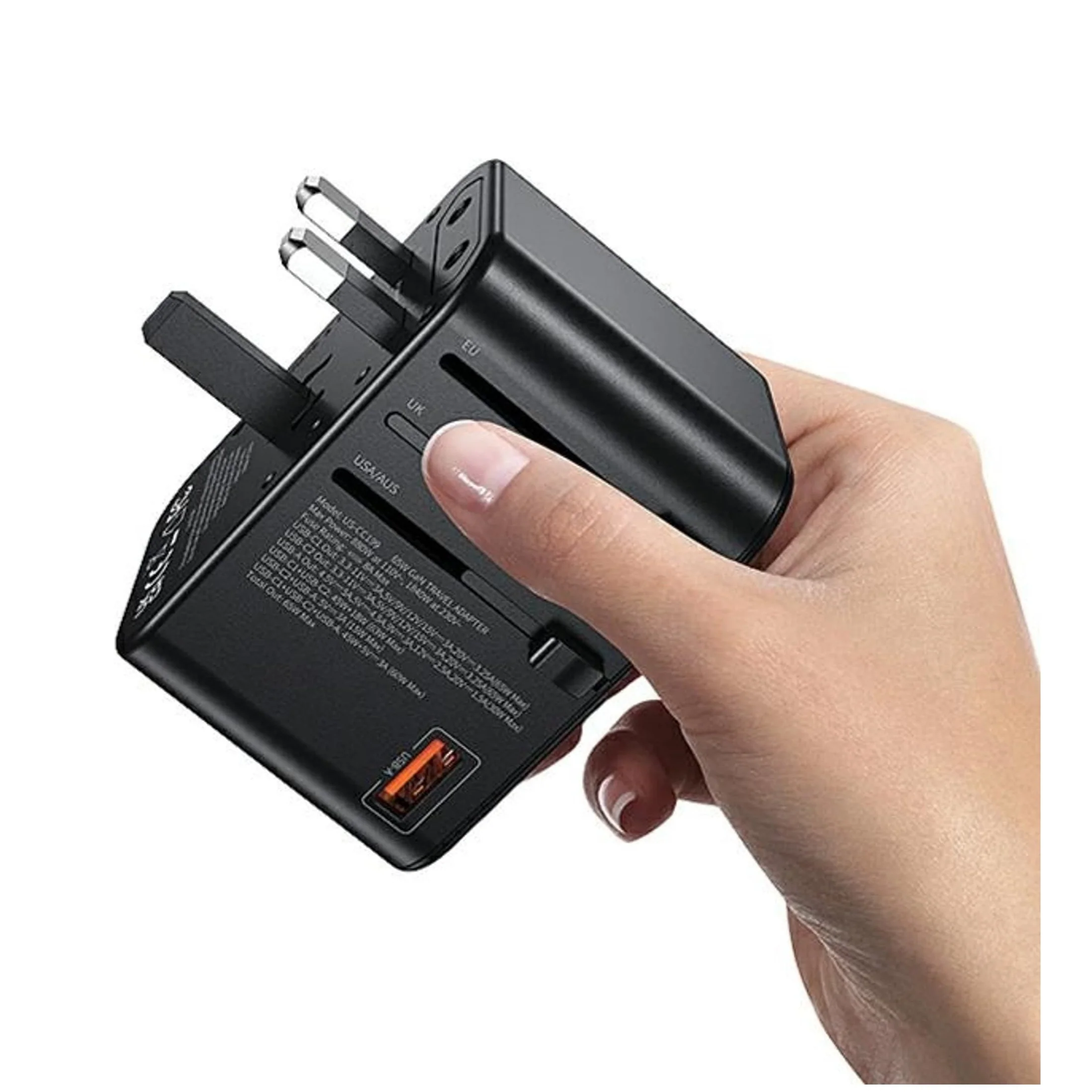 Adaptador Universal de Viaje CC199TC01 | USB-C | 65W - Image 4