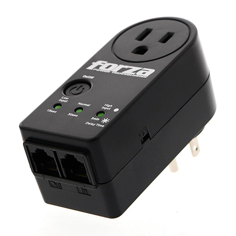 Protector de Voltaje Forza FVP-1201N | 1800W | 120V | Para equipos de Audio y Video - Image 4