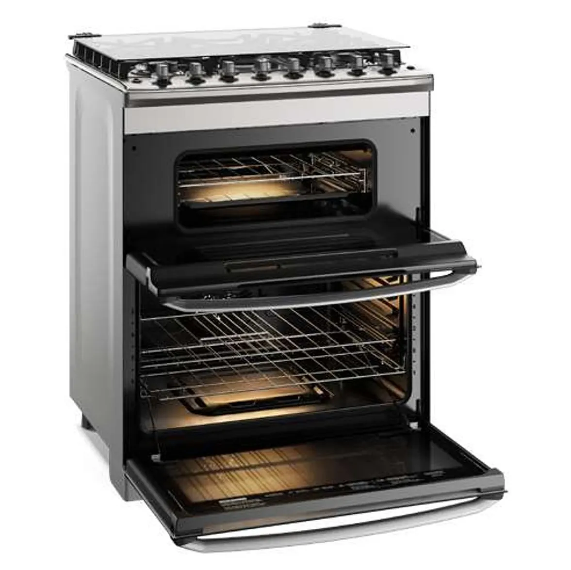 Estufa de Gas Frigidaire FKGO30Z5BNM | 30" | Doble Horno | Air Fryer | Grill | Convección - Image 3
