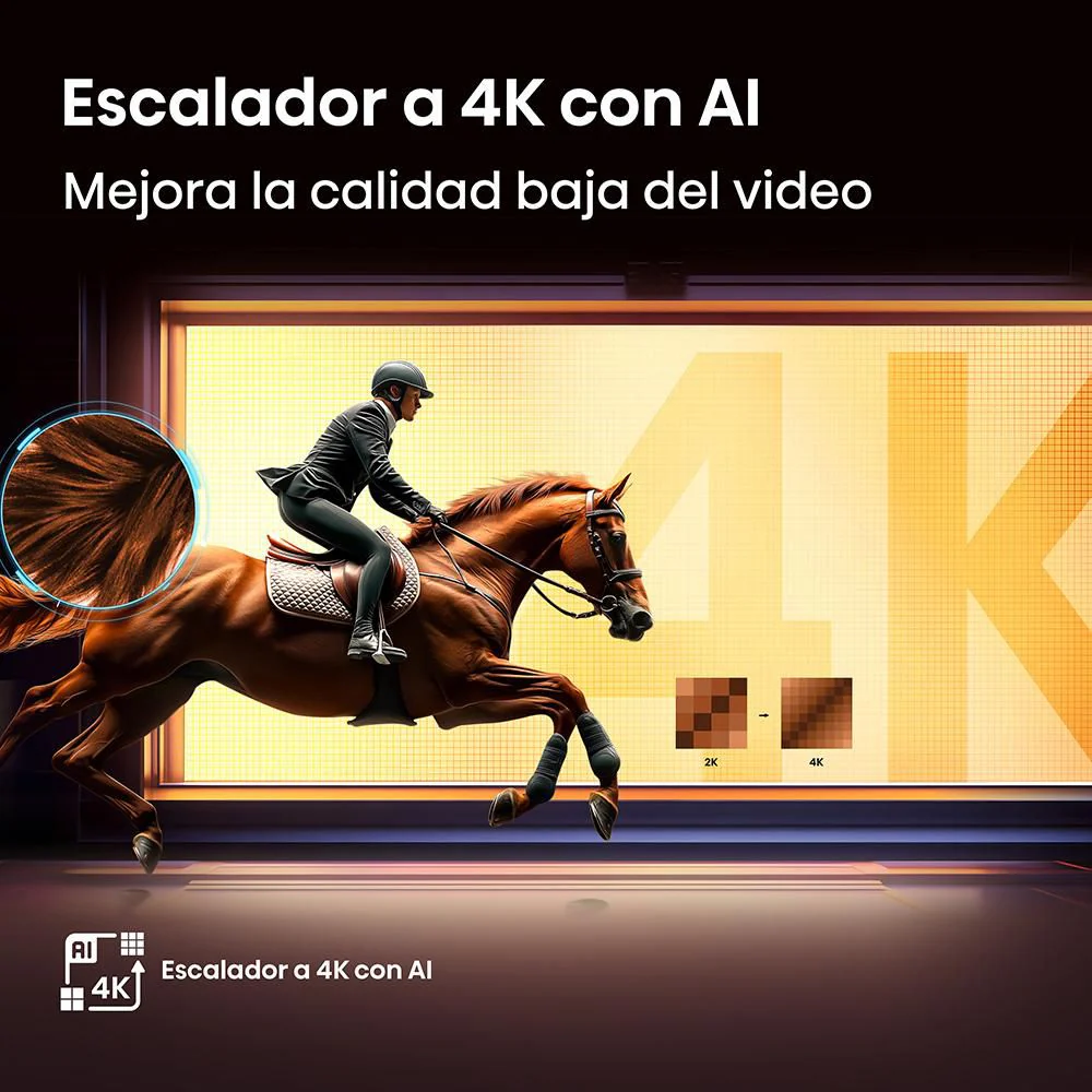 Televisor Hisense QLED 65Q6QV | 65" | 4K | VIDAA | HDMI | USB | Wi-FI | Bluetooth - Image 7