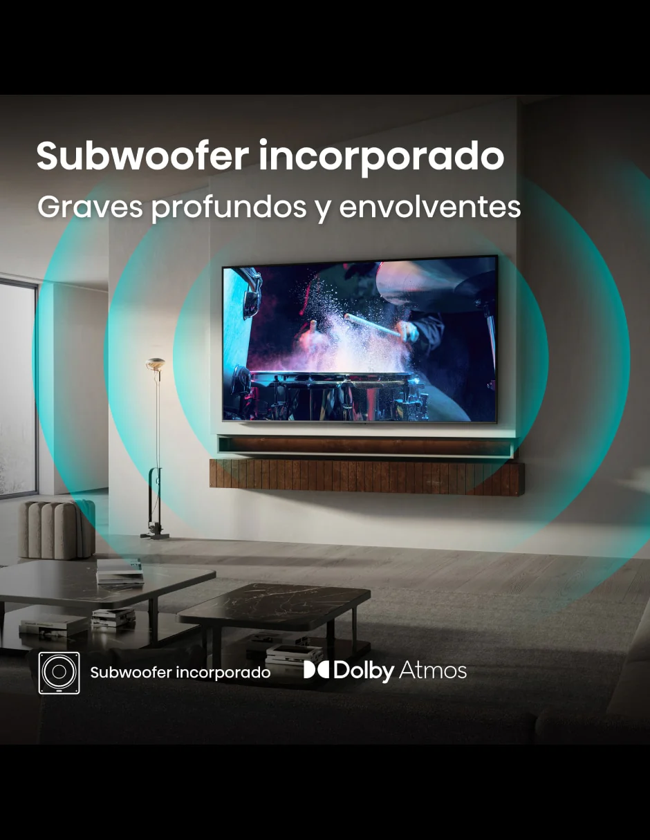 Televisor Hisense ULED MiniLED 85U7QG | 85" | 4K | Google TV | USB | HDMI - Image 5