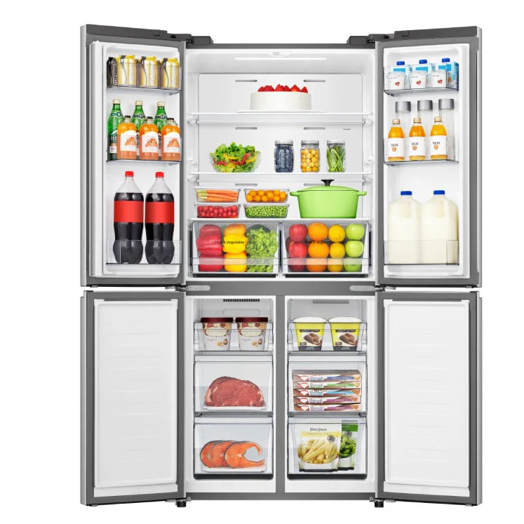 Refrigeradora Hisense RQ5P470NA1A | 17 Pies cúbicos | Crossdoor | Inverter | Black | 4 Door - Image 4