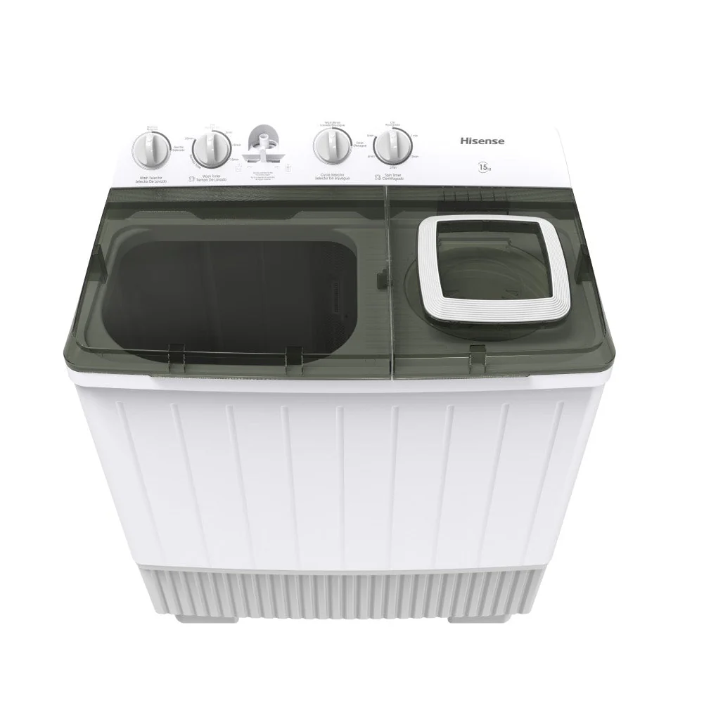 Lavadora Hisense TTA1507N | 15kg | Semi Automática - Image 2