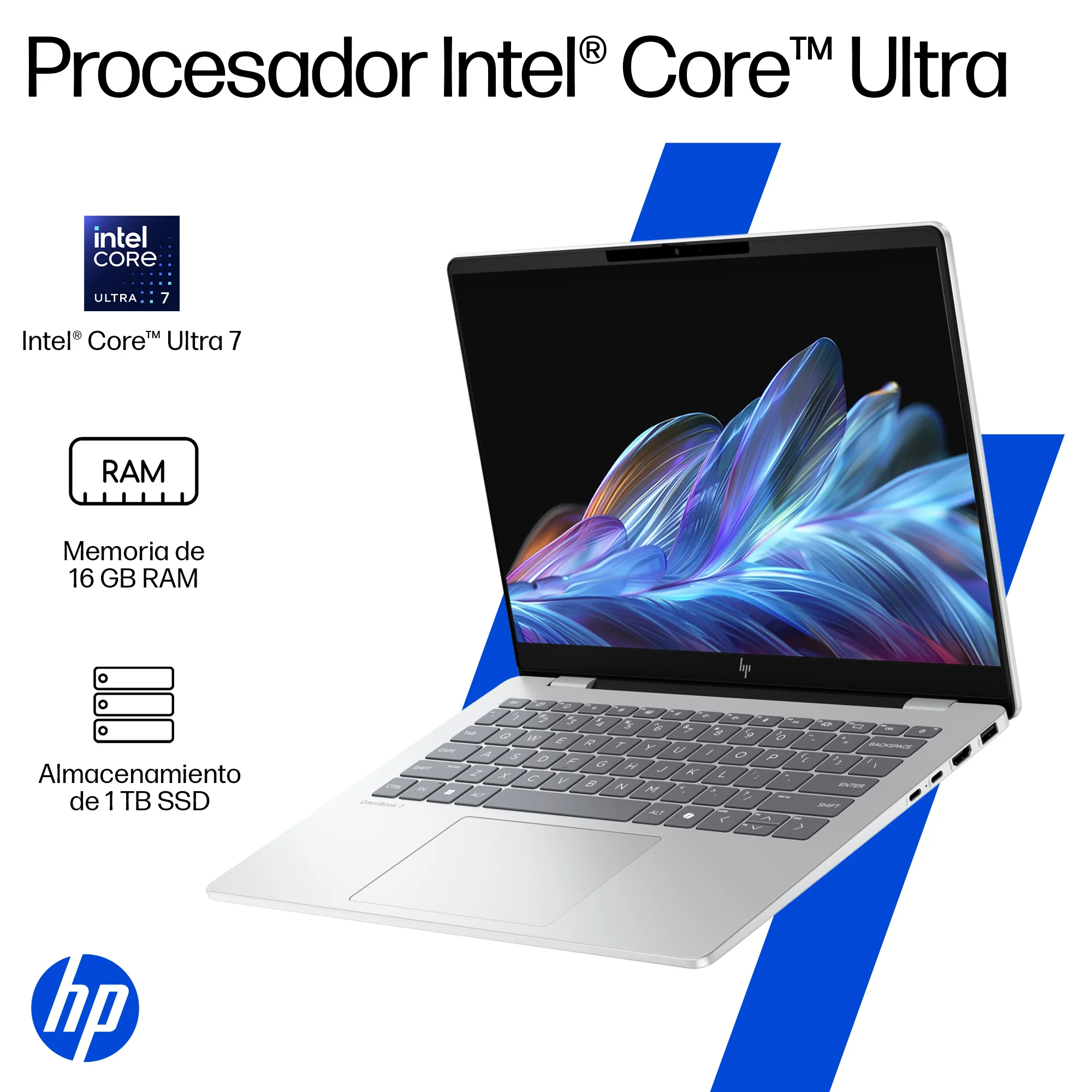 HP Omnibook 7 AI 14-FR0070LA | Intel Core Ultra 7 255U | 16GB RAM | 1TB SSD | 14" | Windows 11 - Image 9