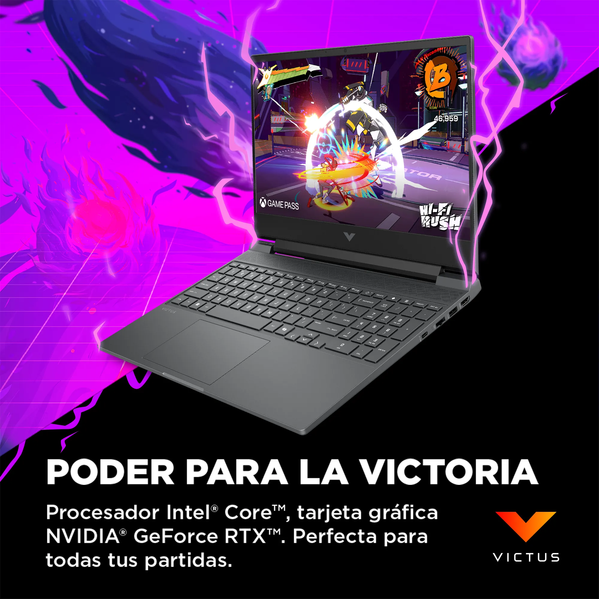 HP Victus 15-FA2014LA | Intel Core i5-13420H | 16GB RAM | 512GB SSD | 15.6" | GeForce RTX 3050 | Windows 11 Home - Image 10