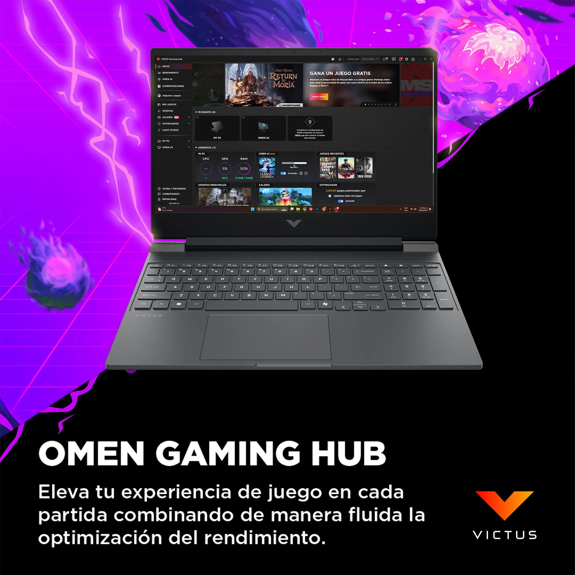 HP Victus 15-FA2014LA | Intel Core i5-13420H | 16GB RAM | 512GB SSD | 15.6" | GeForce RTX 3050 | Windows 11 Home - Image 12