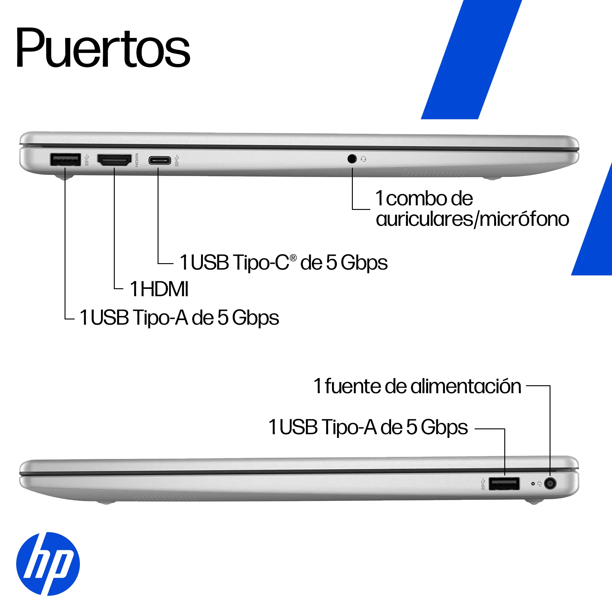 HP 15-FD0331LA | Intel Core 3-100U | 8GB RAM | 512GB SSD | 15.6" | Windows 11 Home - Image 10