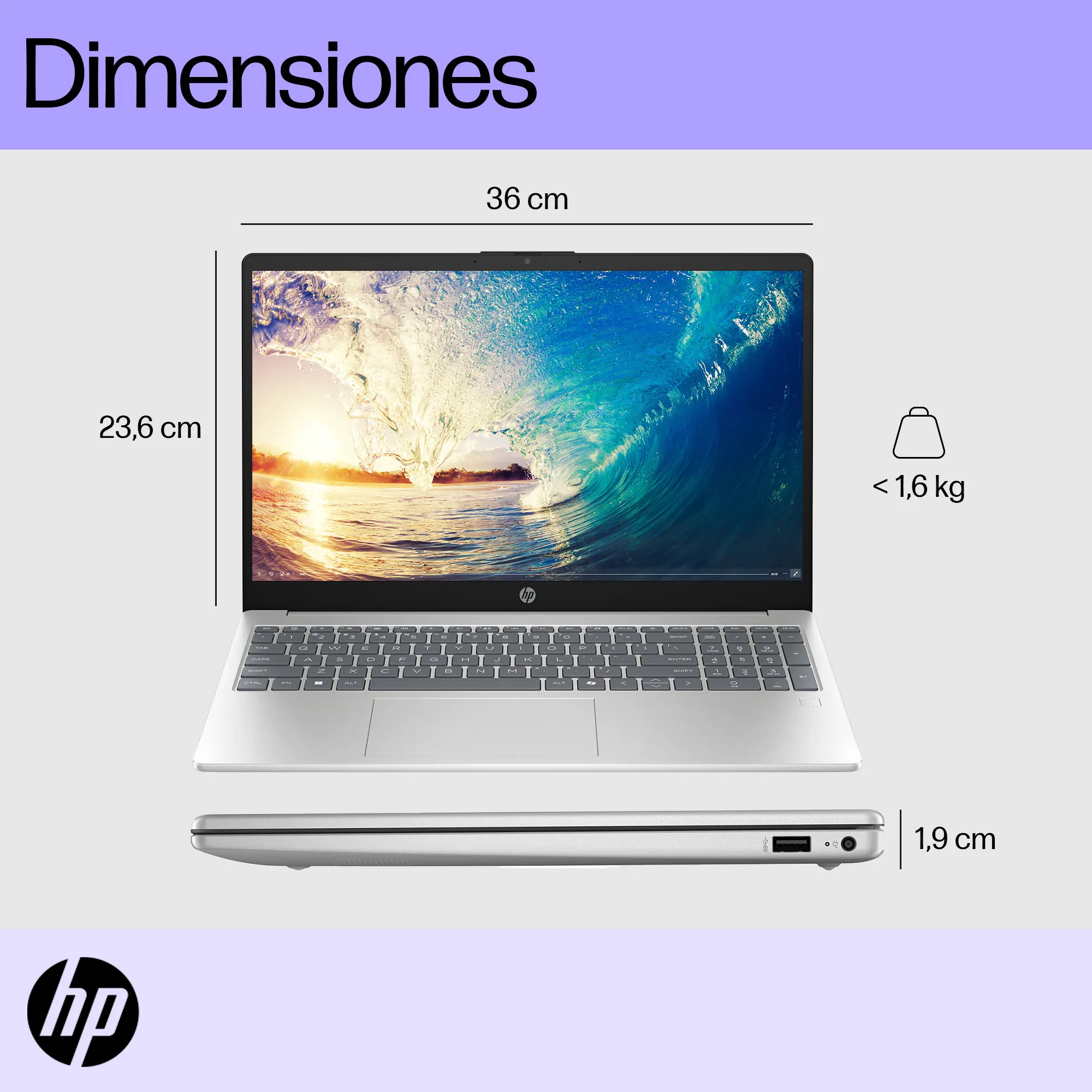 HP 15-FD1251LA | Intel Ultra 5-125H | 16GB RAM | 512GB SSD | 15.6" | Windows 11 - Image 14