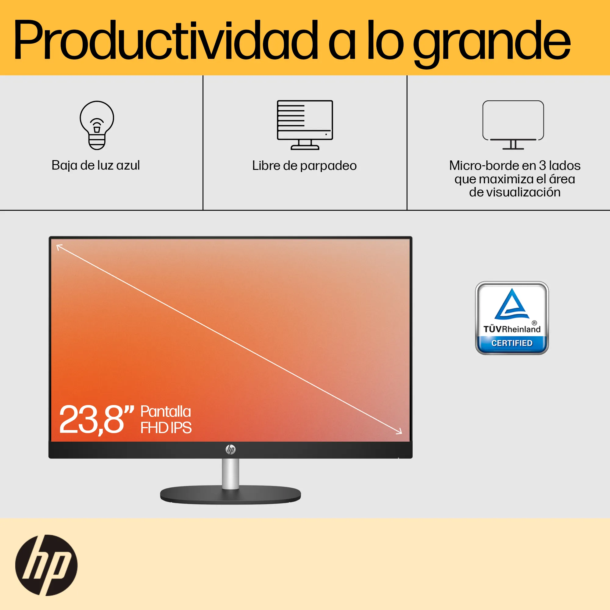 HP 24-CR0017LA | AMD Ryzen 5 7520U | 8GB RAM | 512GB | 24" Táctil | Windows 11 - Image 6