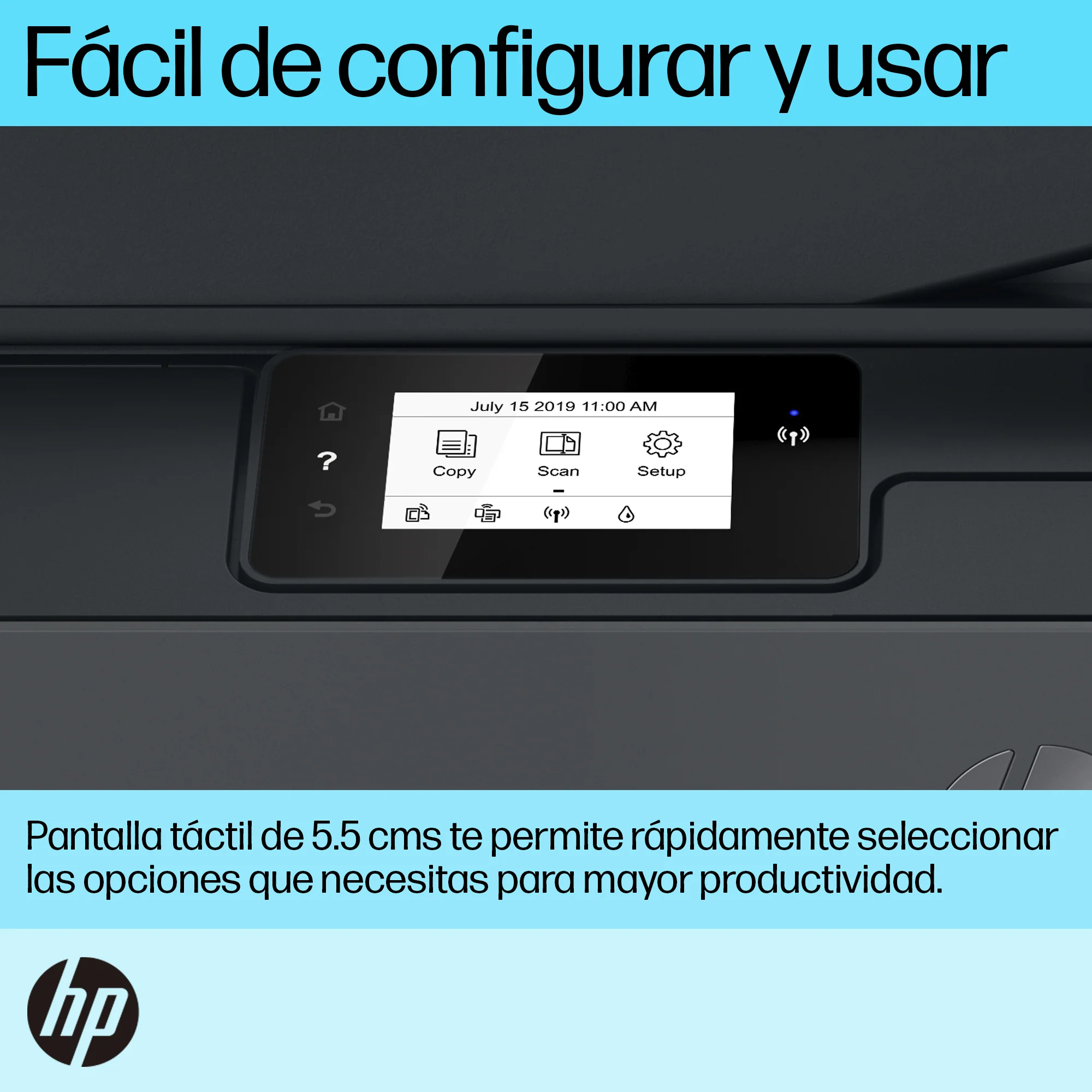HP Smart Tank 530 | Multifuncional con ADF | Sistema de Tanque de Tinta | Wi-Fi - Image 10