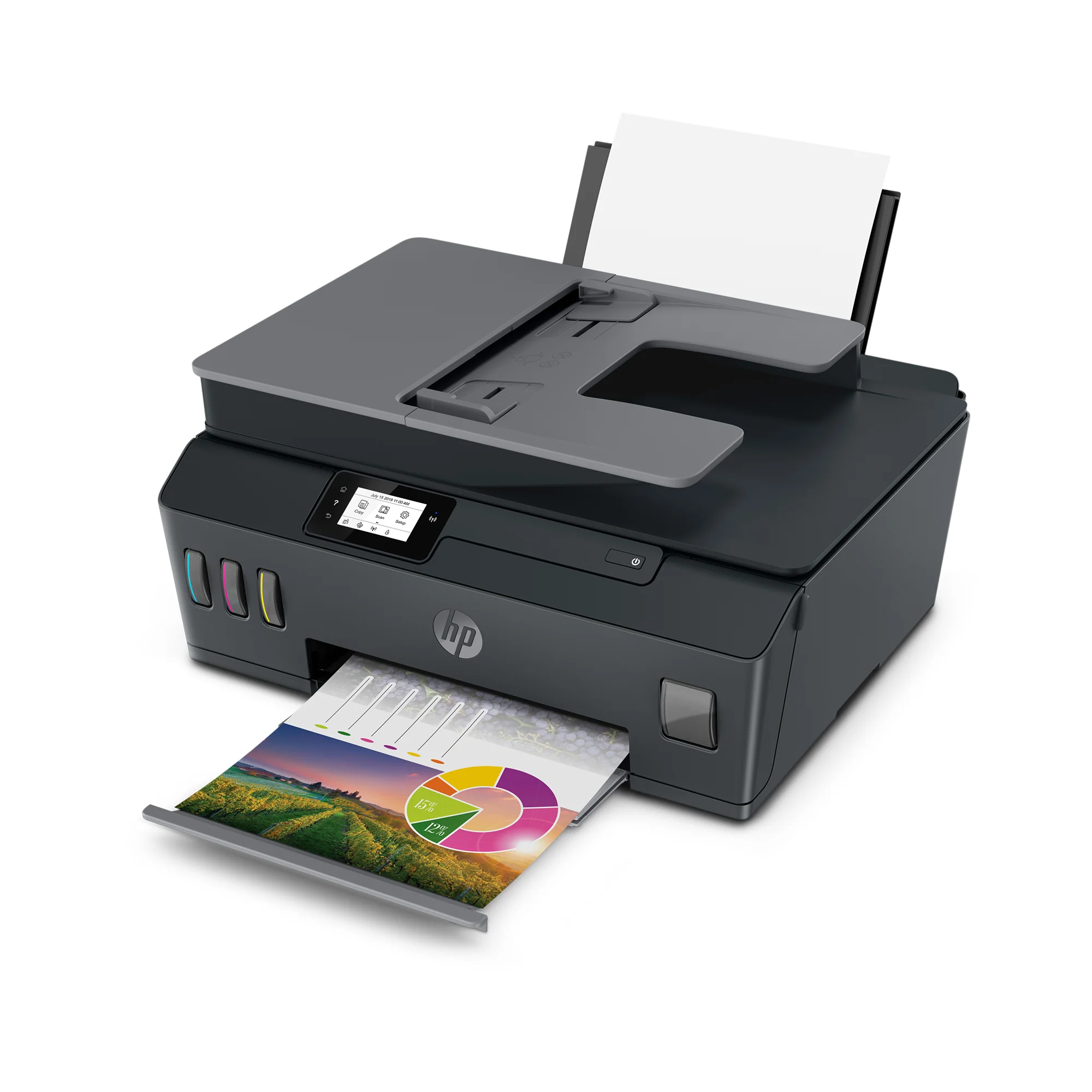 HP Smart Tank 530 | Multifuncional con ADF | Sistema de Tanque de Tinta | Wi-Fi - Image 5
