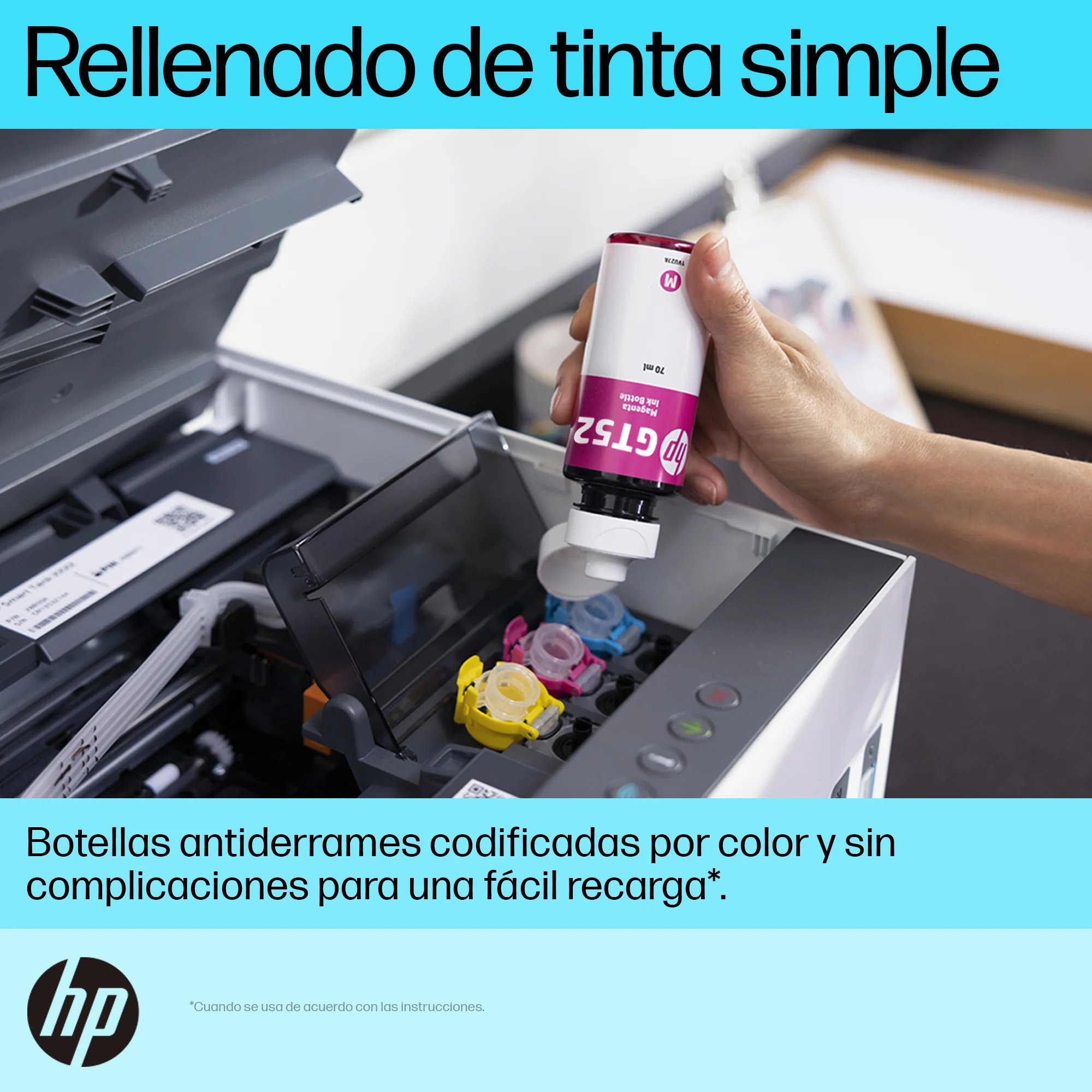 HP Smart Tank 720 | Multifuncional | Sistema de Tanque de Tinta | Wi-Fi - Image 11