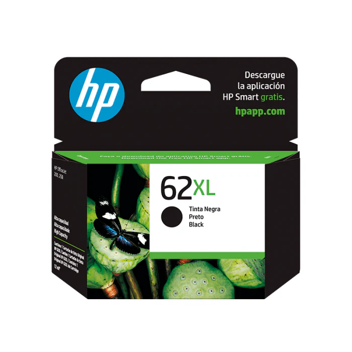 Tinta HP 62XL | Negro | Cartucho
