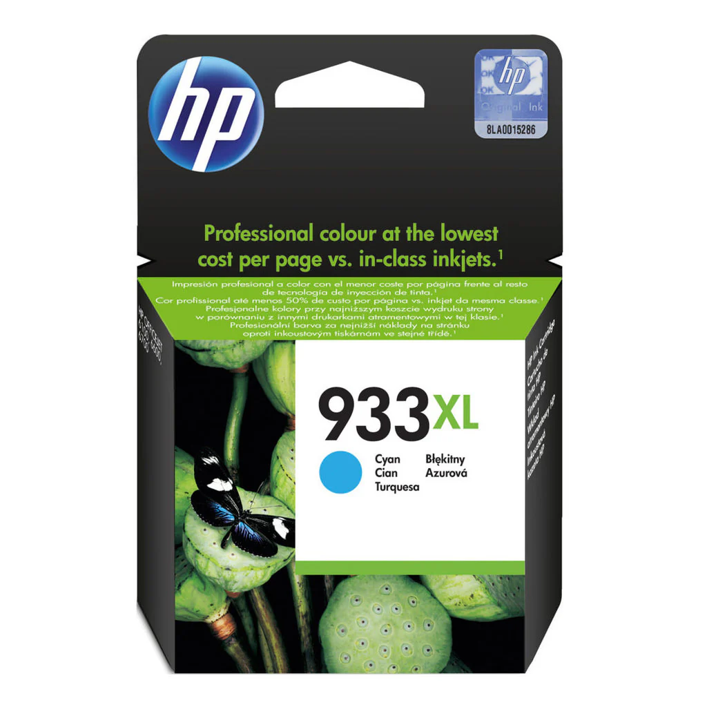 Tinta HP 933XL | Cian | Cartucho