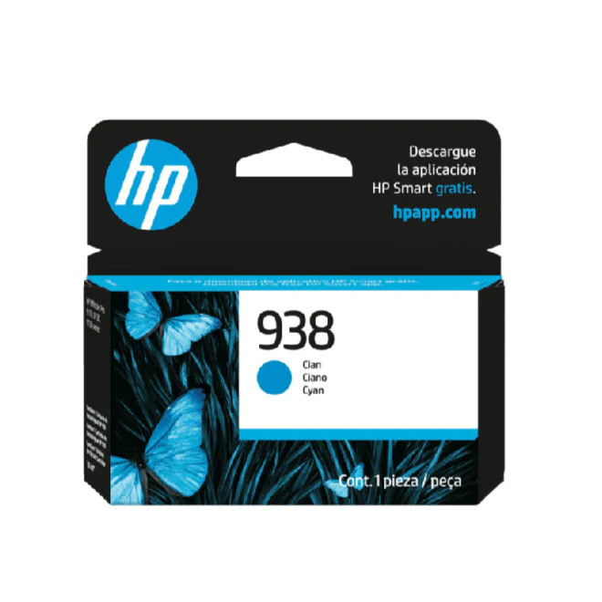 Tinta HP 938 | Cian | Cartucho