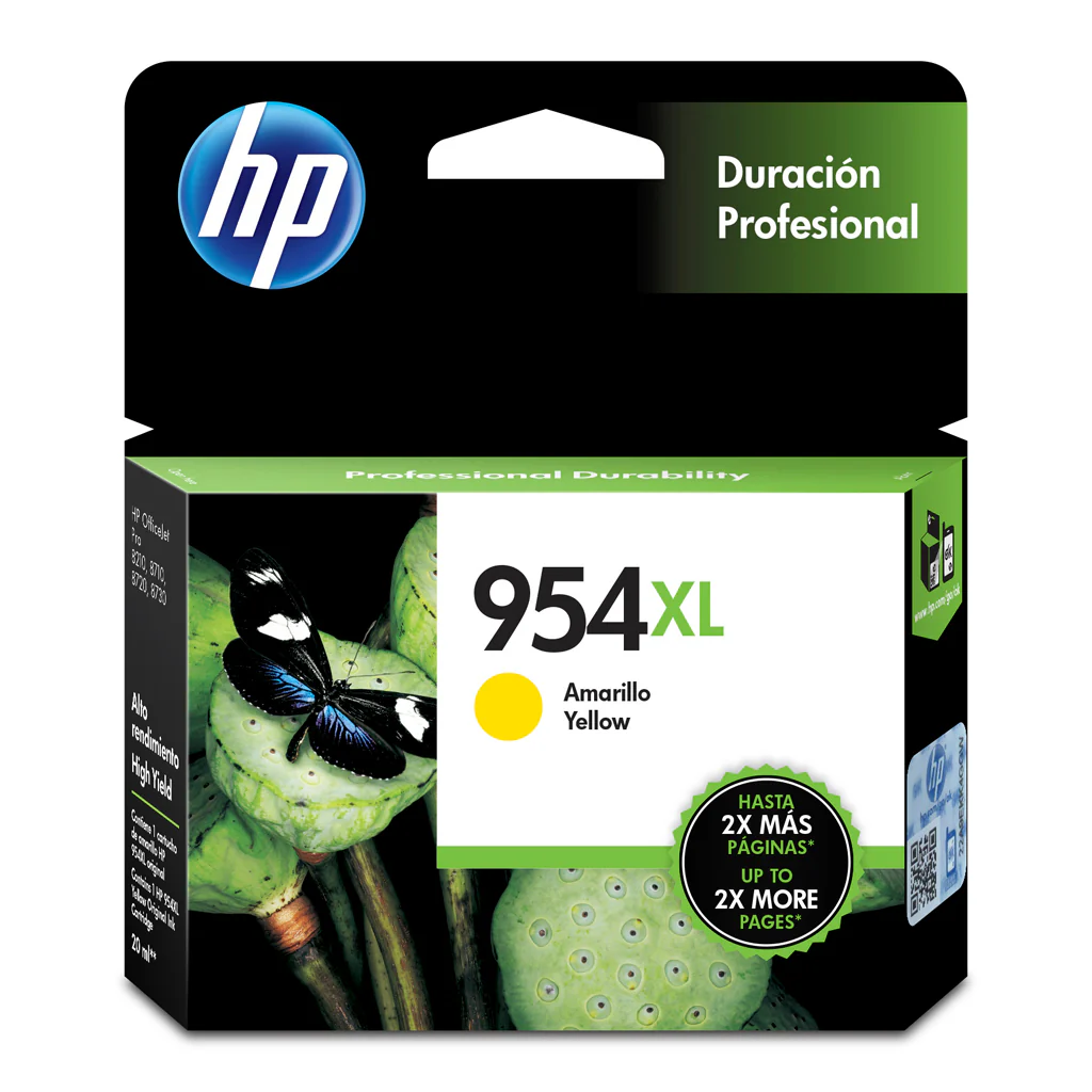 Tinta HP 954 XL | Amarillo | Cartucho