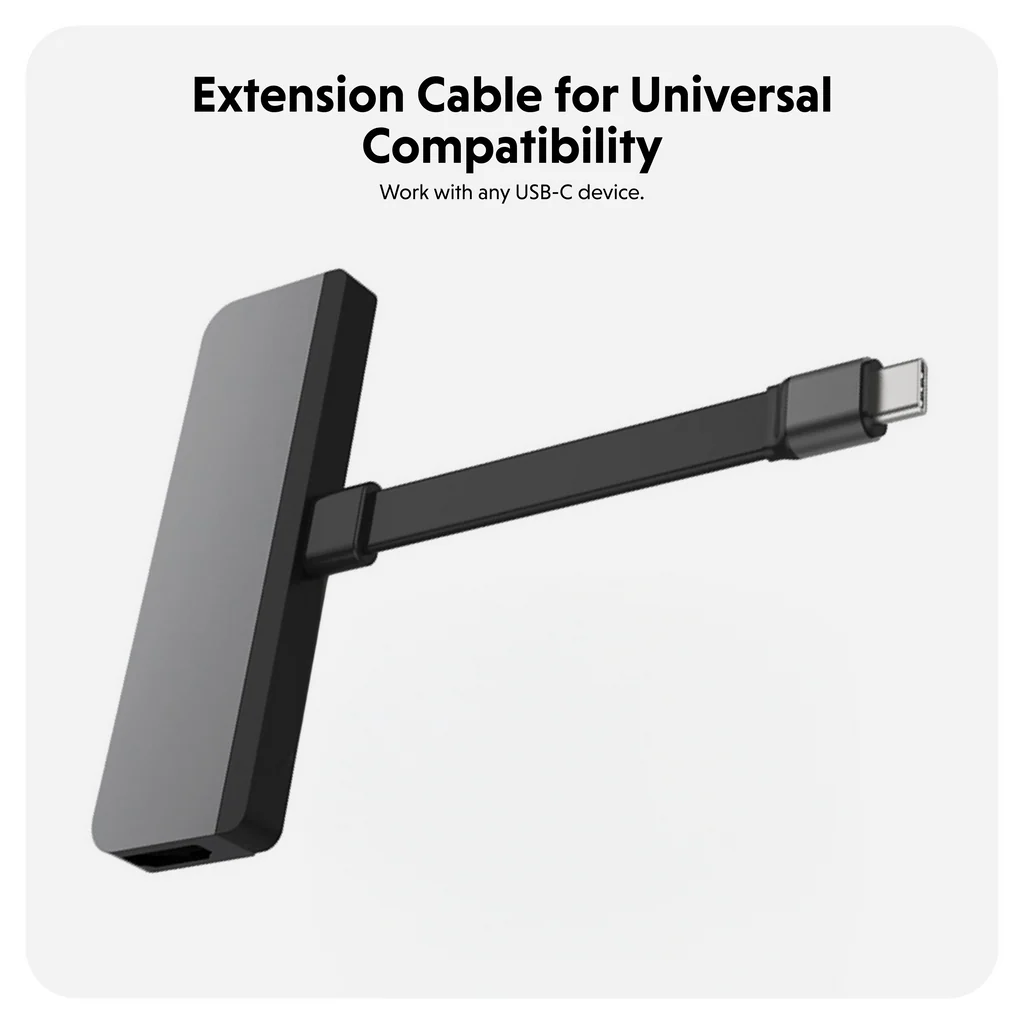 Adaptador Multipuertos Hyper HD449 | 7 en 1 | HDMI | USB-C | USB-A | microSD | SD | 3.5MM - Image 3