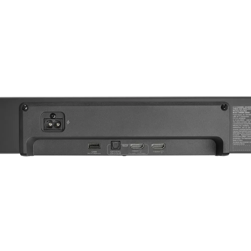 JBL Cinema SB595 | 440W | 3.1.2ch True Dolby Atmos | Subwoofer Inalámbrico | HDMI eARC | Bluetooth - Image 4