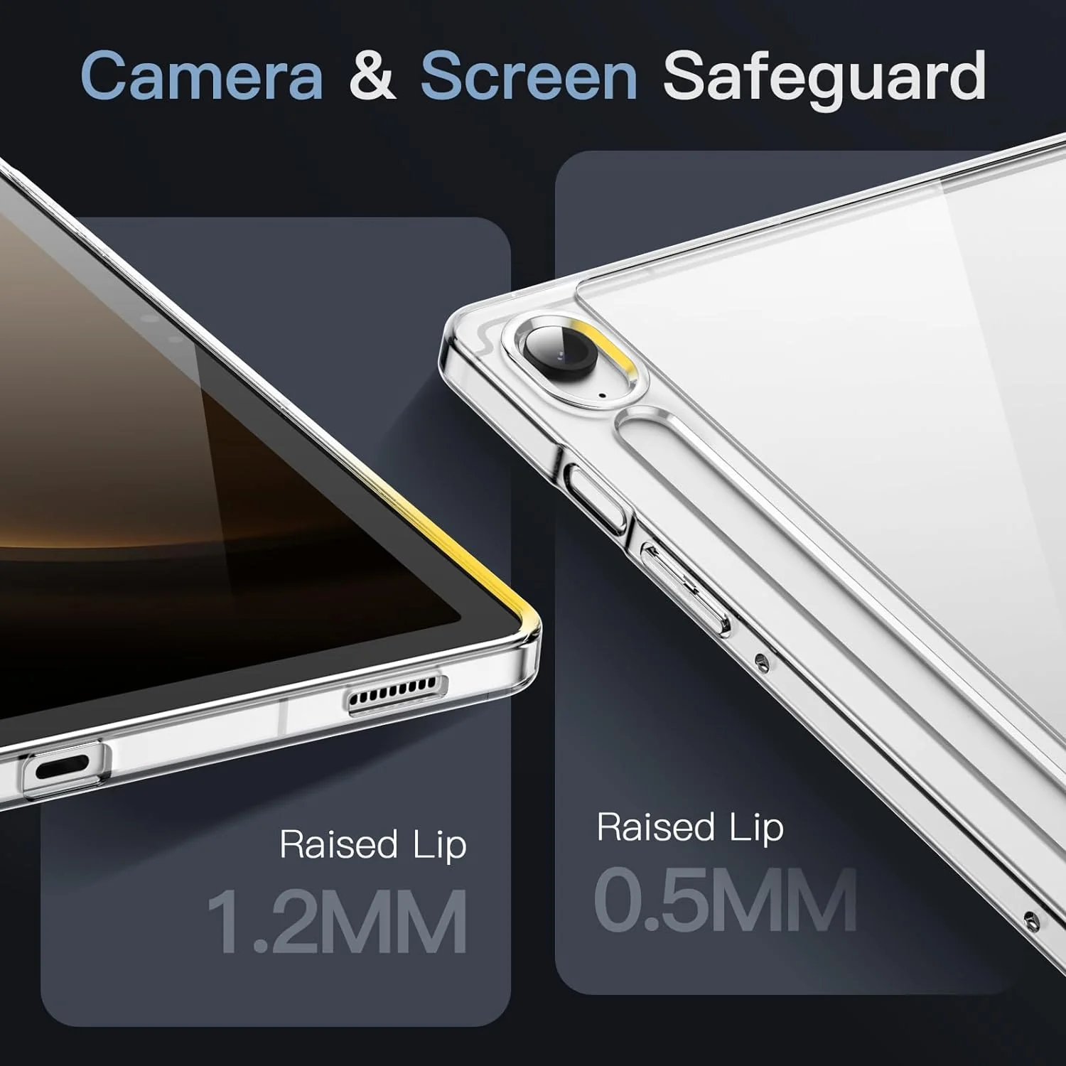 Estuche para Galaxy Tab S9 FE | Transparente | 10.9" - Image 3