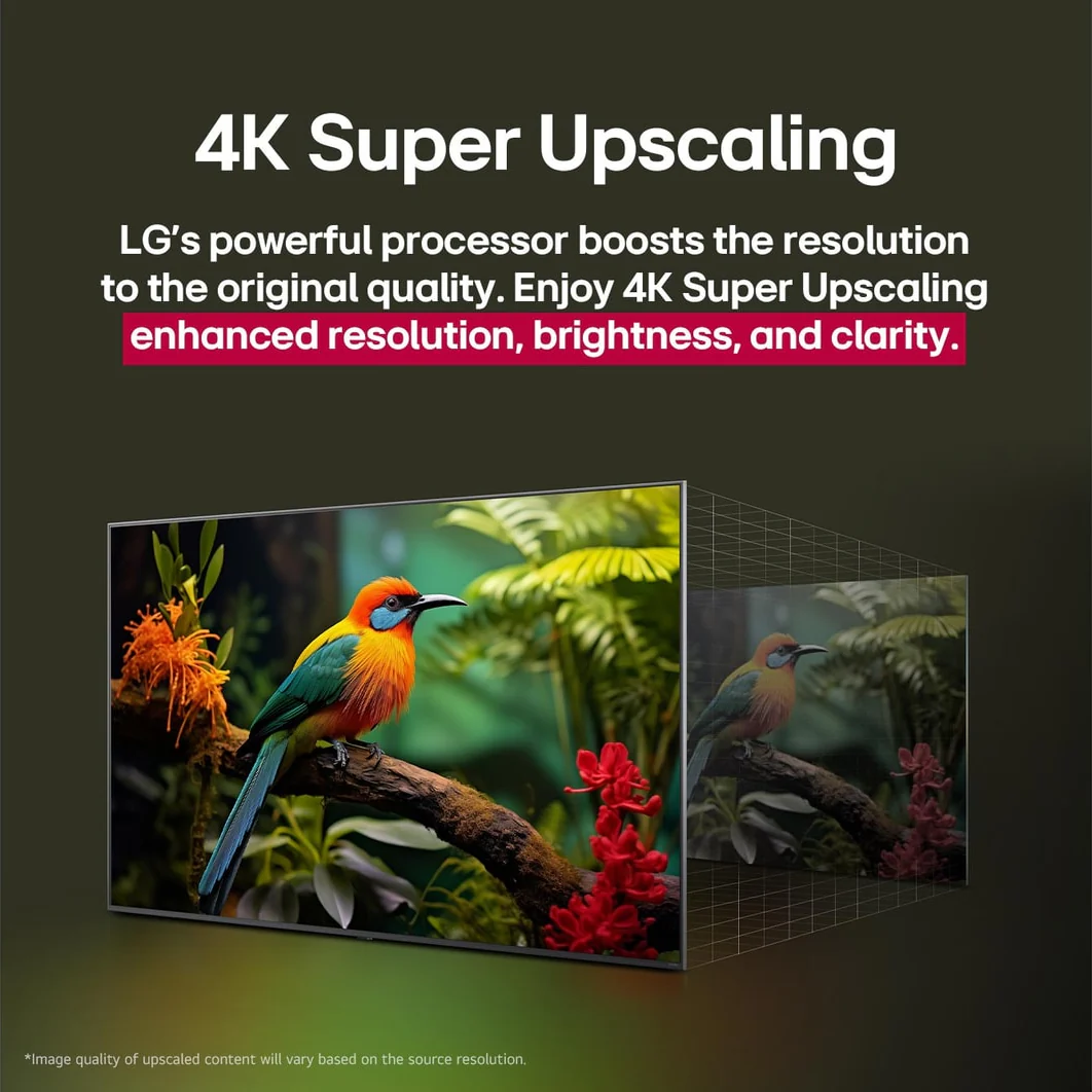 Televisor LG UHD AI UA80 | webOS | 55" | 4K | HDMI | USB | Wi-Fi | Bluetooth | DVB-T - Image 5