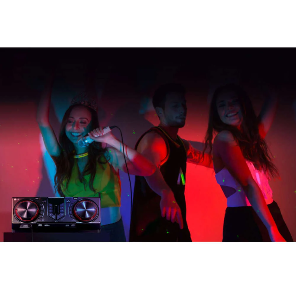 Minicomponente LG XBOOM CJ44 | 480W RMS | Bluetooth | Karaoke - Image 5