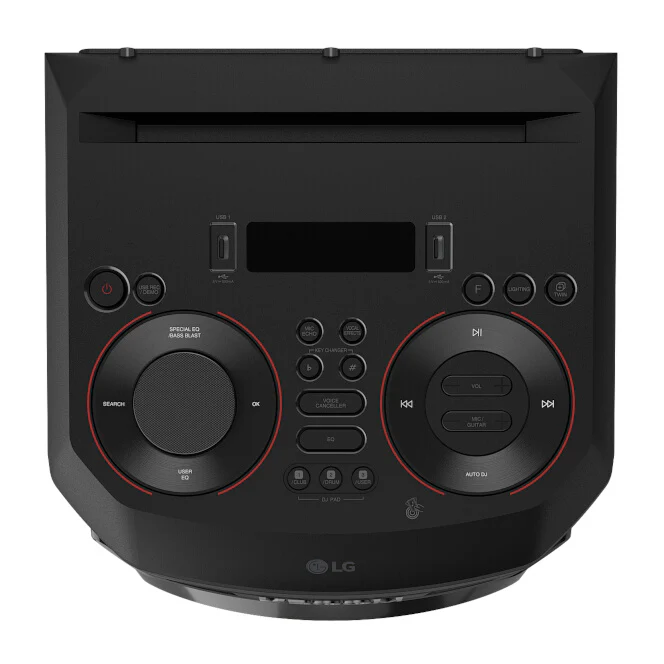 Torre de Sonido LG XBOOM RNC9 | Radio FM | Doble Woofer | Multi Bluetooth | Super Bass Boost - Image 5